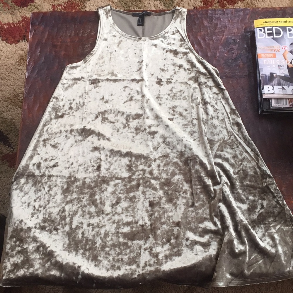 Forever 21 velour dress